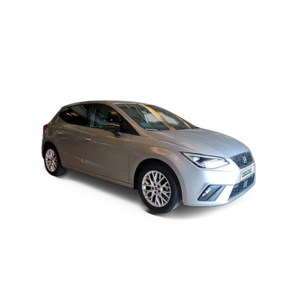 Renting SEAT Ibiza 1.0 TSI S&S FR XS 110 Plateado