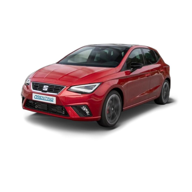 Renting SEAT Ibiza 1.0 TSI S&S FR XS Edition 110 Rojo