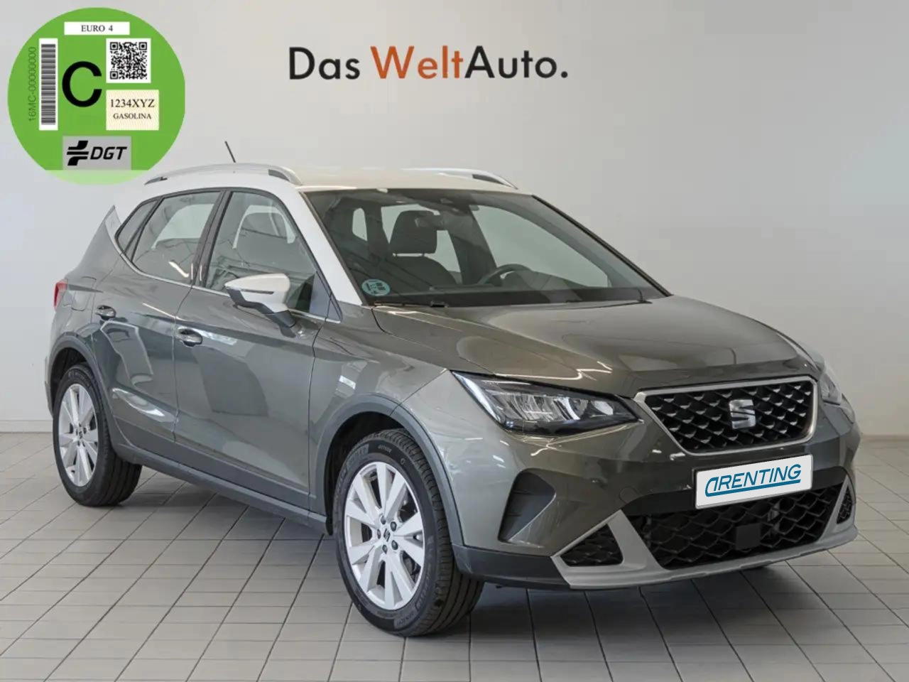 Renting SEAT Arona 1.0 TSI S&S Xperience DSG7 XS 110 Gris 3