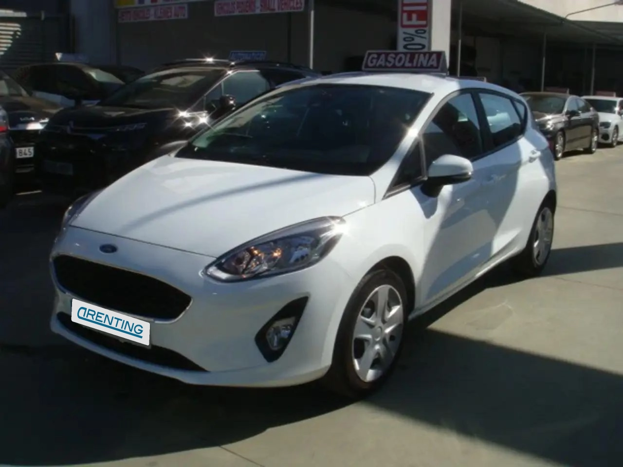 Renting Ford Fiesta 1.1 Ti-VCT Trend+ Blanco