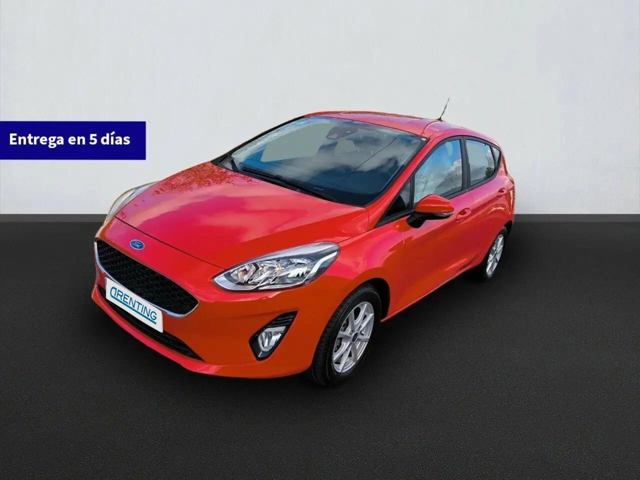 Renting Ford Fiesta 1.1 Ti-VCT Trend Rojo 2