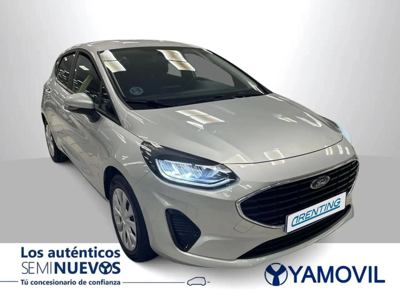 Renting Ford Fiesta 1.1 Ti-VCT Trend Plateado