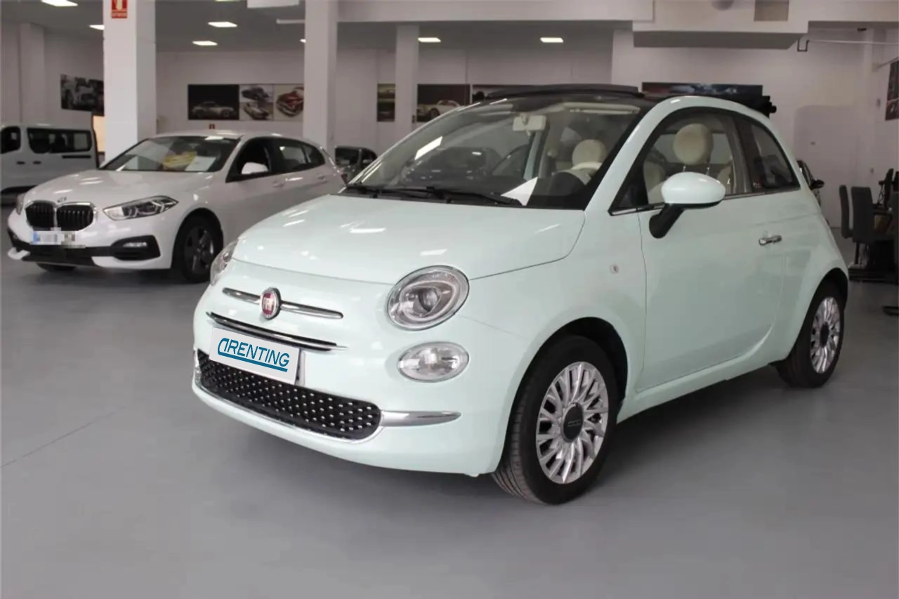 Renting Fiat 500C 1.2 Lounge Verde