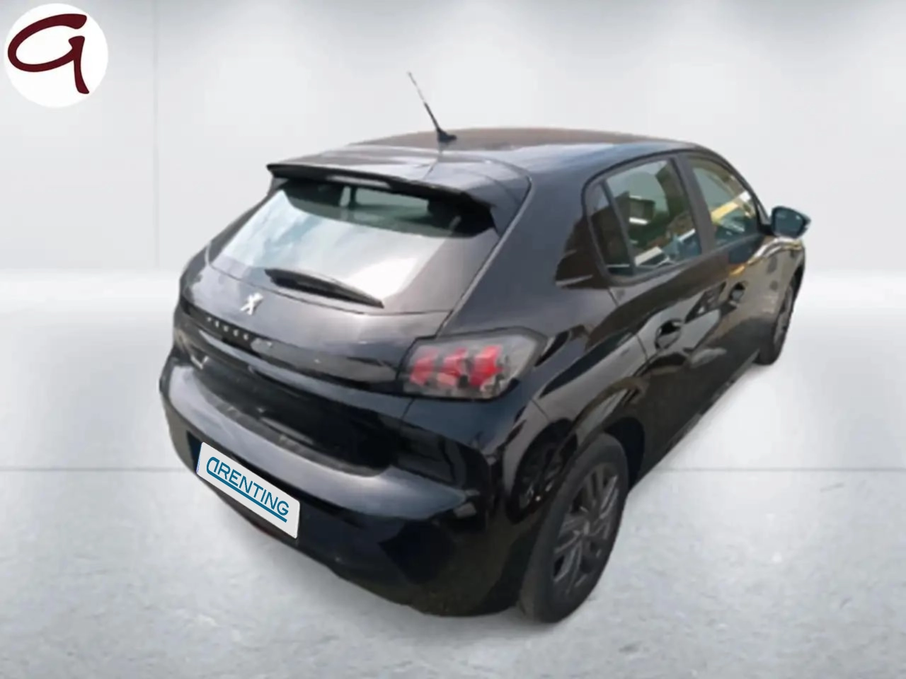 Renting Peugeot 208 1.2 Puretech S&S Active Pack 100 Negro 1