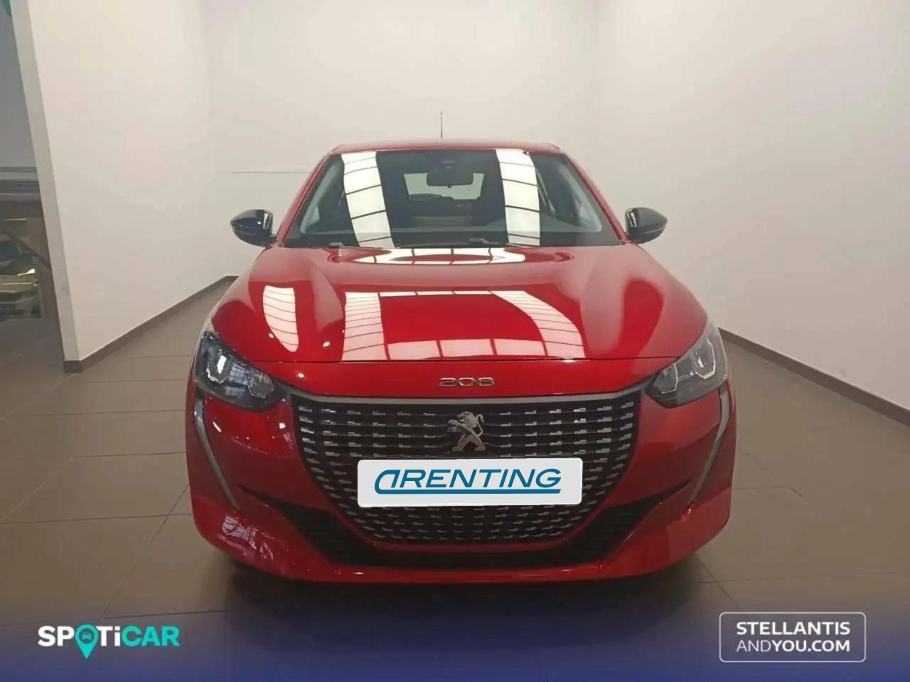 Renting Peugeot 208 1.2 Puretech S&S Active Pack 75 Rojo