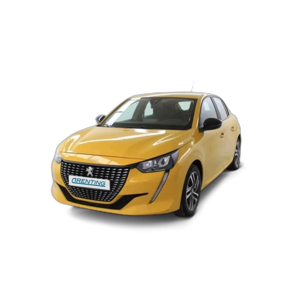 Renting Peugeot 208 1.2 Puretech S&S Active Pack EAT8 100 Amarillo