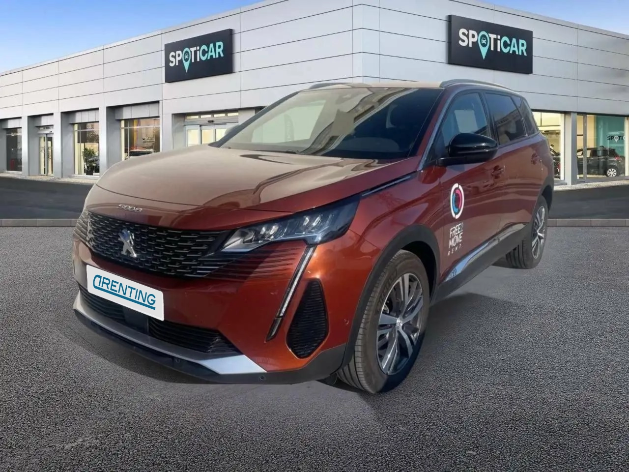 Renting Peugeot 5008 1.2 PureTech S&S Allure 7 pl. 130