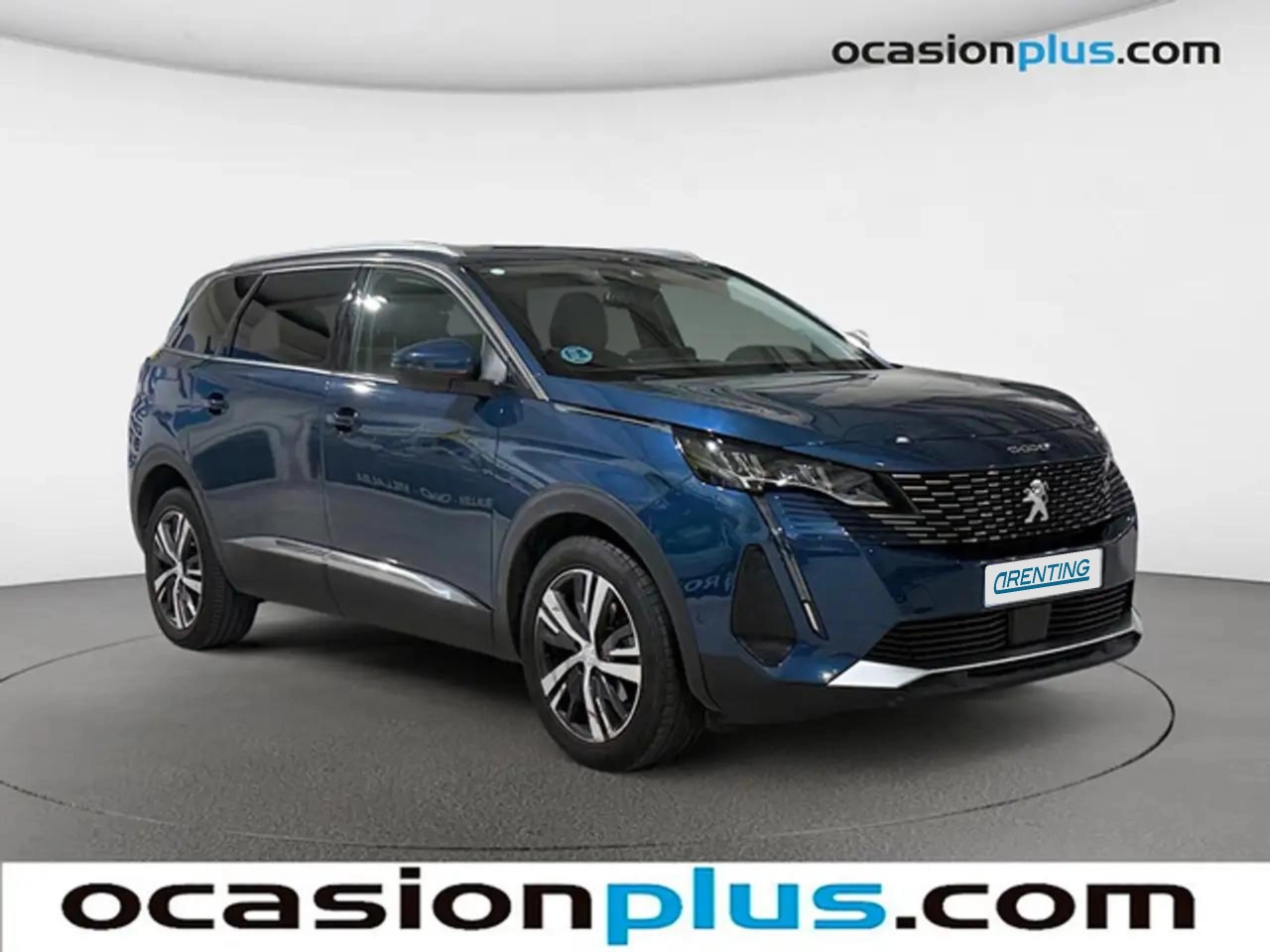 Renting Peugeot 5008 1.2 PureTech S&S Allure 7 pl. 130 Azul 1