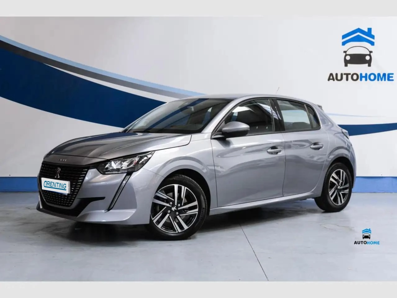 Renting Peugeot 208 1.2 Puretech S&S Allure Pack 100 Gris