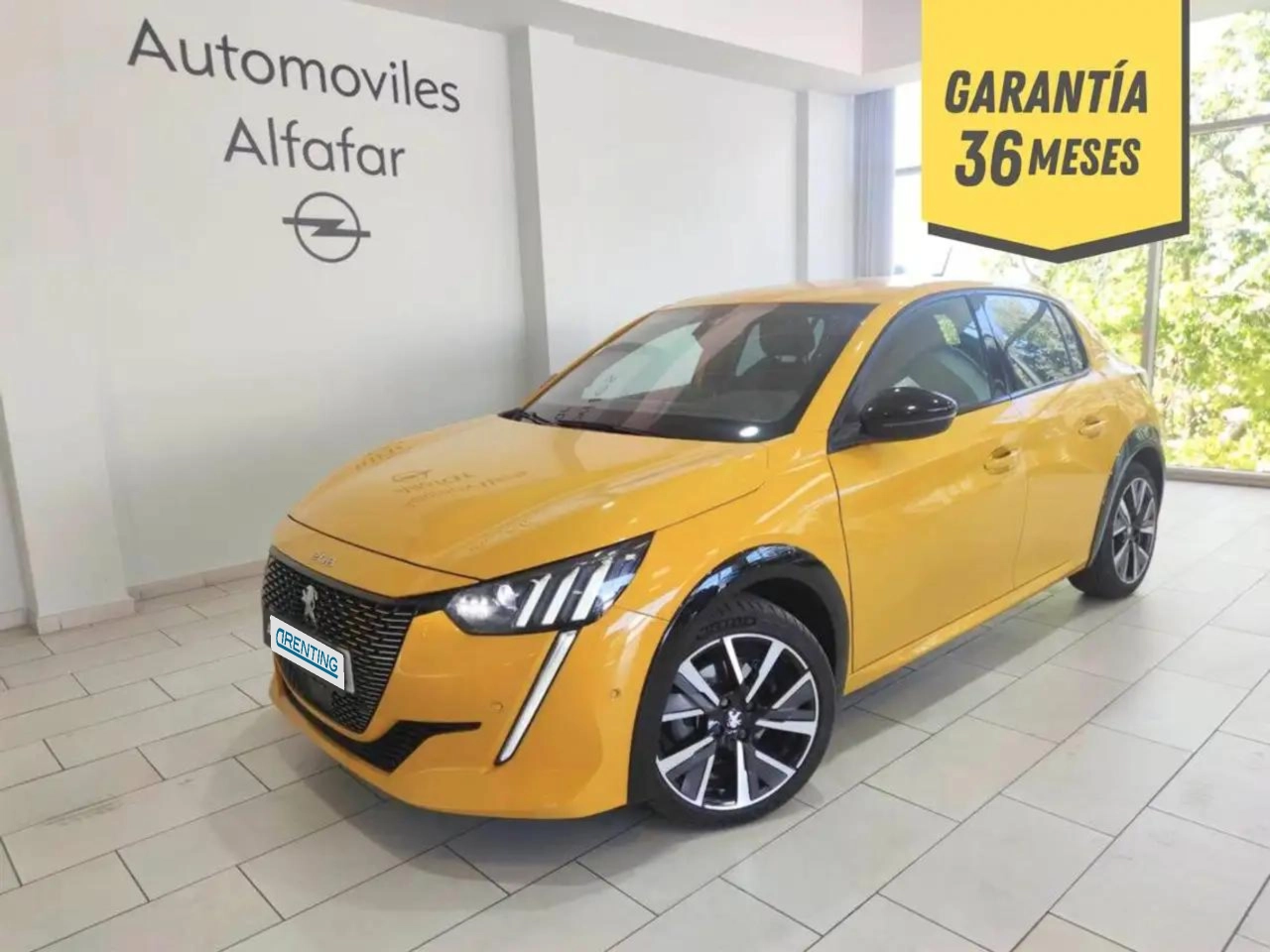 Renting Peugeot 208 1.2 Puretech S&S GT Line 100 Amarillo