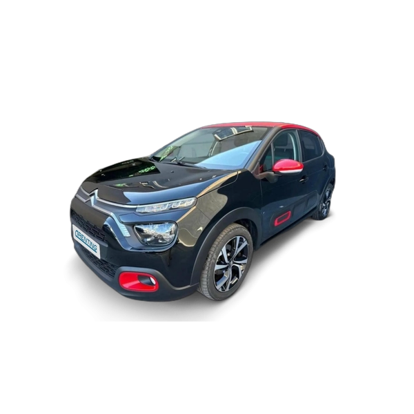 Renting Citroen C3 1.2 PureTech S&S Shine 110 Negro