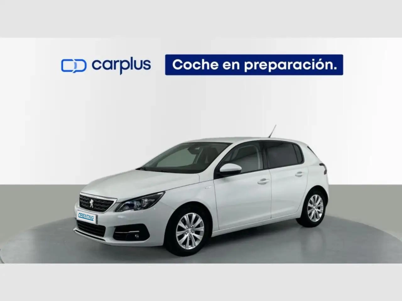 Renting Peugeot 308 1.2 PureTech S&S Style 130 Blanco