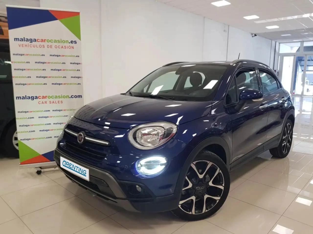 Renting Fiat 500X 1.3 Firefly S&S Cross DCT 4×2 Azul