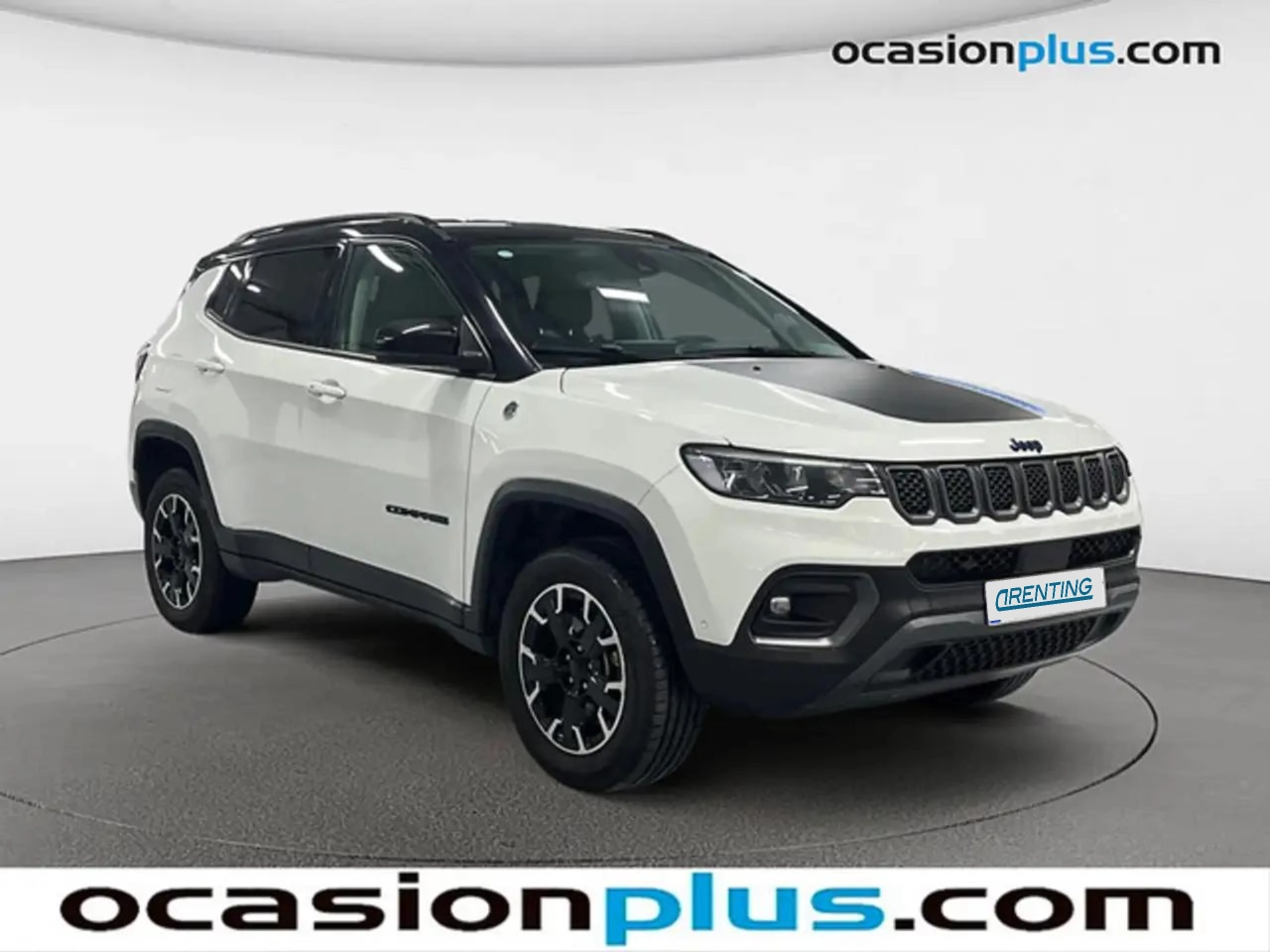 Renting Jeep Compass 1.3 PHEV Trailhawk EAWD Aut. 240 Blanco