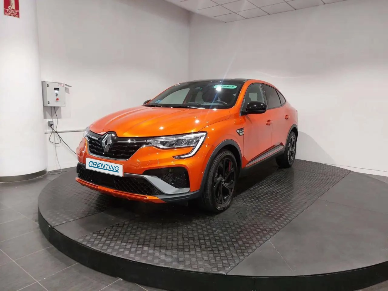 Renting Renault Arkana 1.3 TCe R.S. Line EDC 117kW Naranja