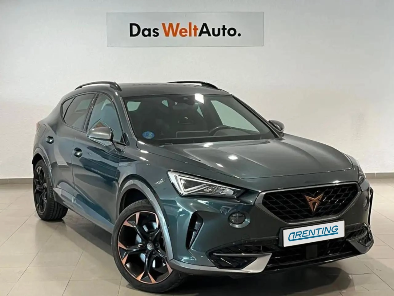 Renting CUPRA Formentor 1.4 e-Hybrid 245 VZ DSG Gris