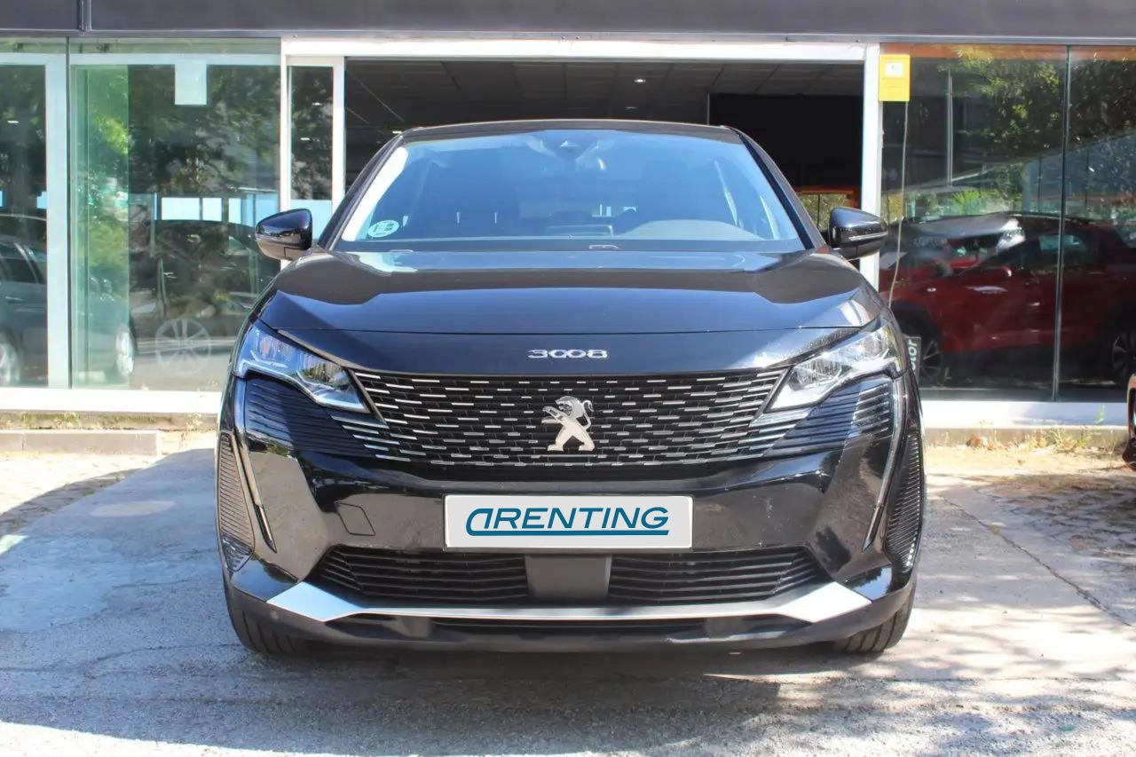 Renting Peugeot 3008 1.5 BlueHDi 96kW (130CV) S&S Active Pack Negro