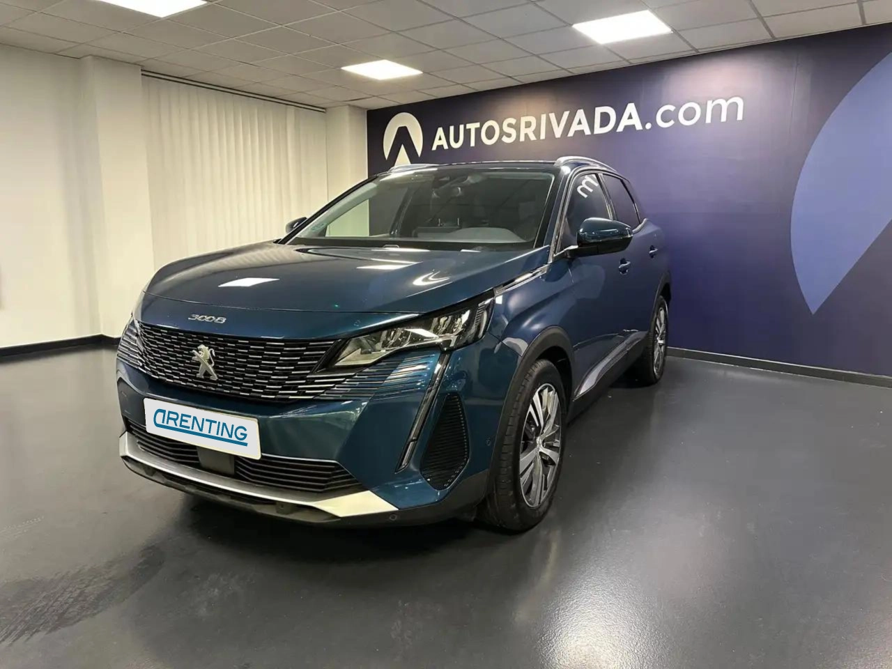 Renting Peugeot 3008 1.5 BlueHDi 96kW S&S Allure Pack EAT8 Azul