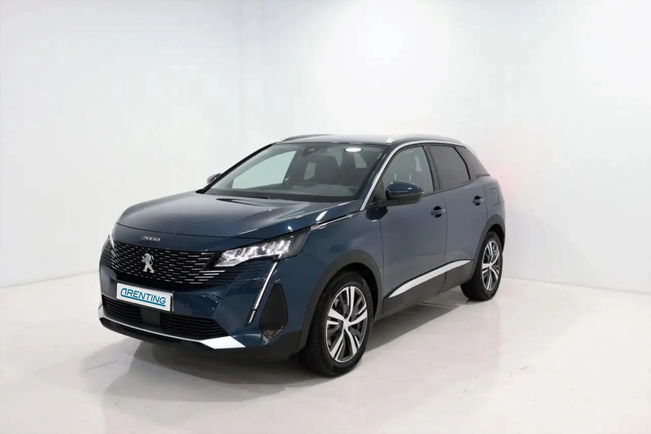 Renting Peugeot 3008 1.5 BlueHDi 96kW S&S  EAT8 Allure Pack Azul