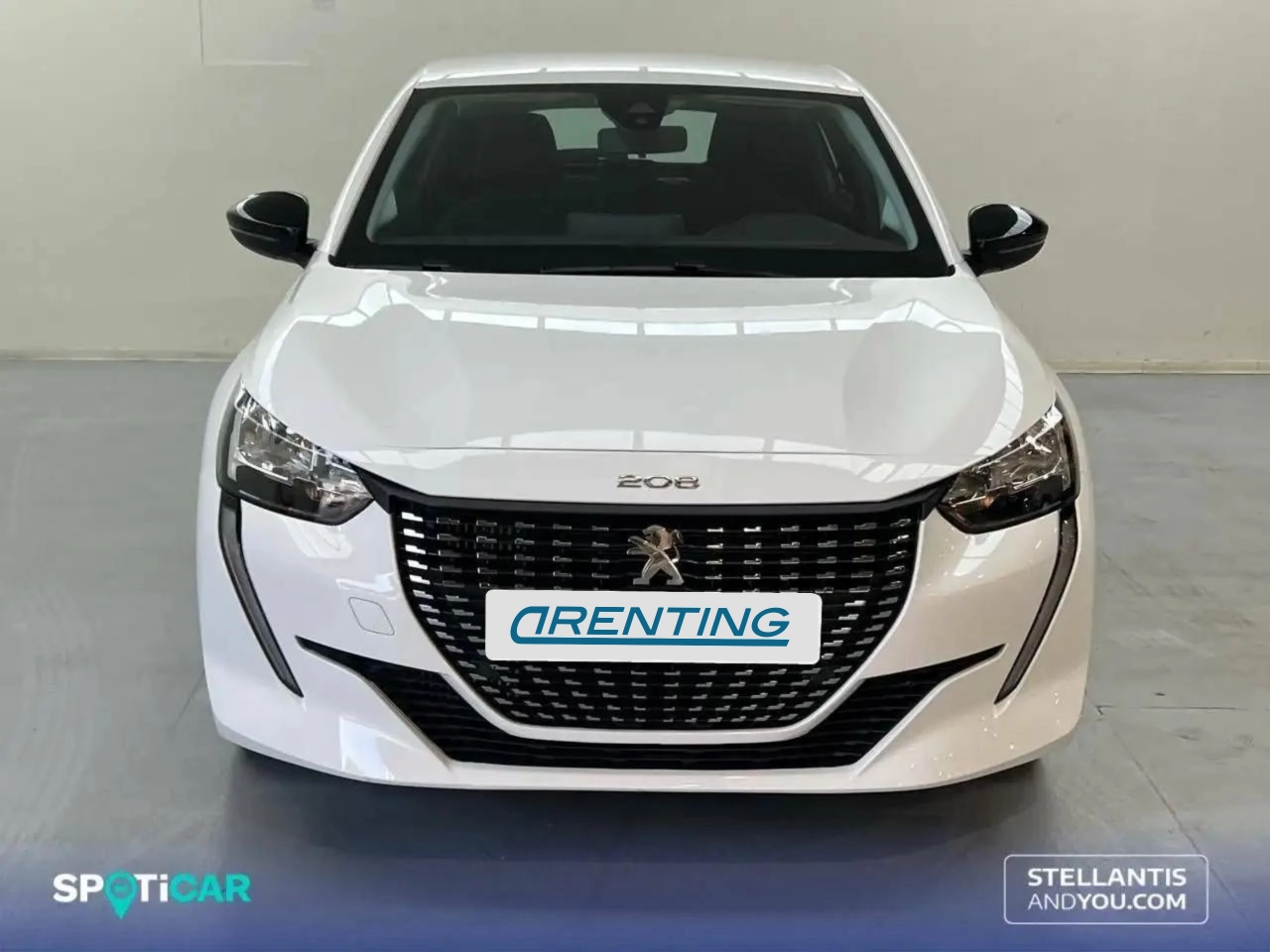 Renting Peugeot 208 1.5 BlueHDi S&S Active Pack 100 Blanco 4