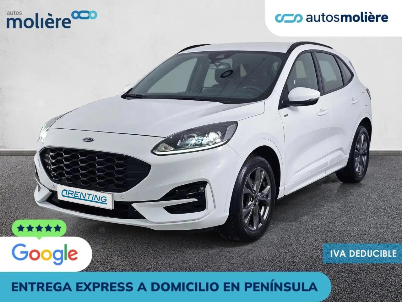 Renting Ford Kuga 1.5 EcoBoost ST-Line X FWD 150 Blanco