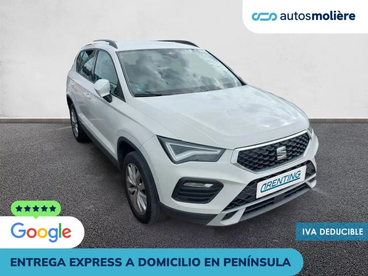 Renting SEAT Ateca 1.5 EcoTSI S&S Style XM DSG Blanco 3 1