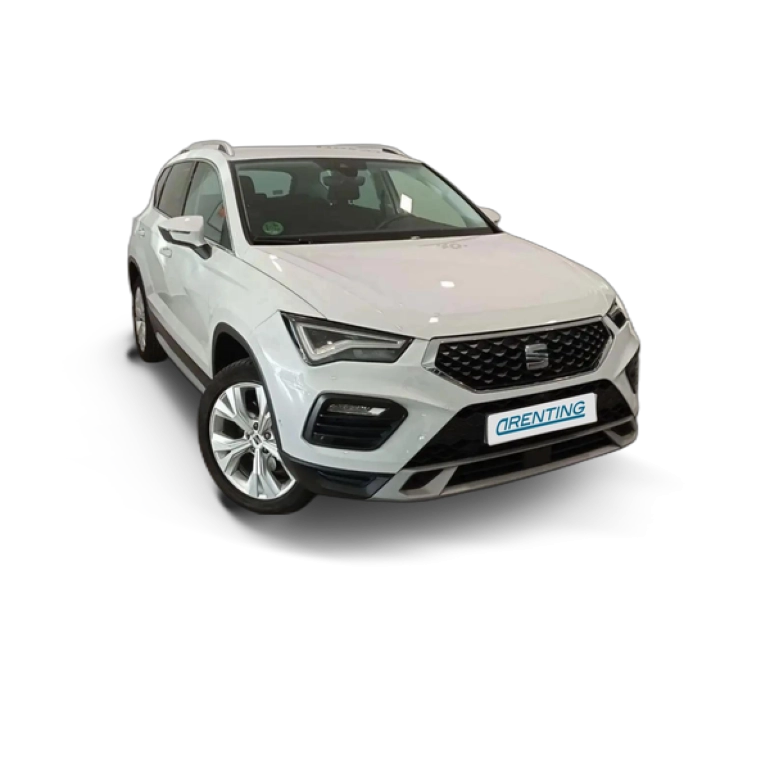 Renting SEAT Ateca 1.5 EcoTSI S&S X-Perience Go DSG Blanco