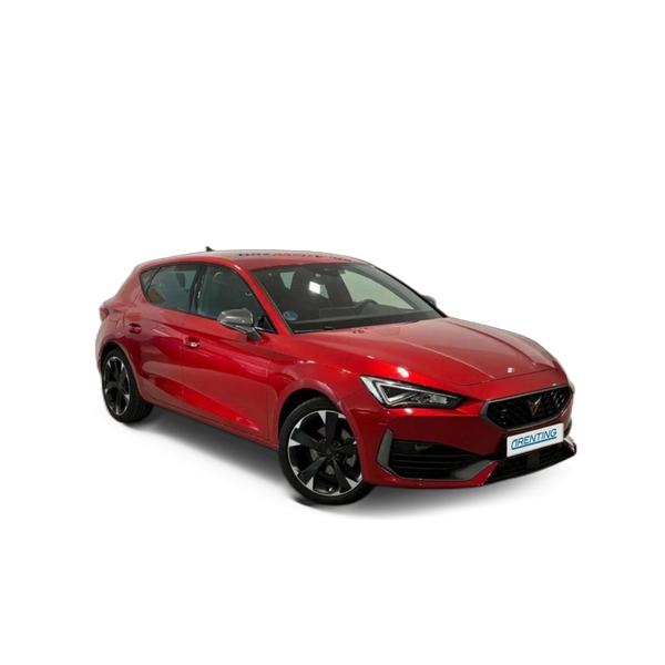 Renting CUPRA Leon 1.5 ETSI DSG 110Kw Rojo 1