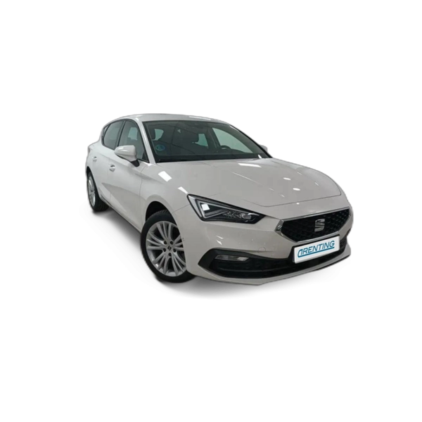 Renting SEAT Leon 1.5 eTSI DSG-7 S&S Style Special Edition 150 Blanco 1