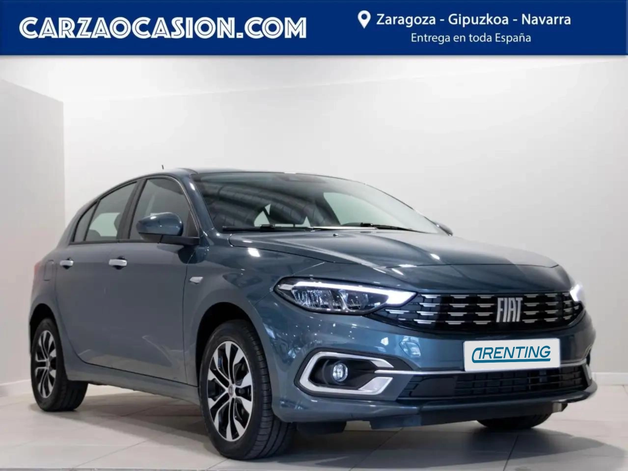 Renting Fiat Tipo 1.5 Hybrid City Life DCT Azul