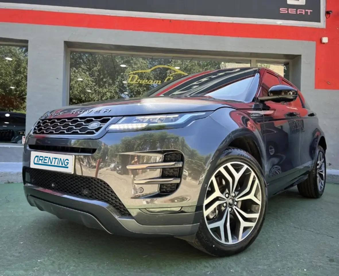 Renting Land Rover Range Rover Evoque 1.5 I3 MHEV R-Dynamic S FWD Aut. 160 Gris