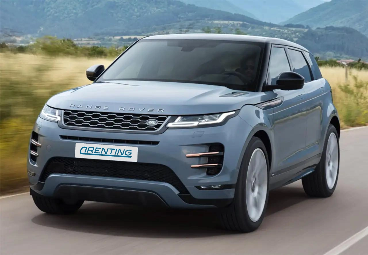 Renting Land Rover Range Rover Evoque 1.5 I3 PHEV S AWD Auto Blanco 1