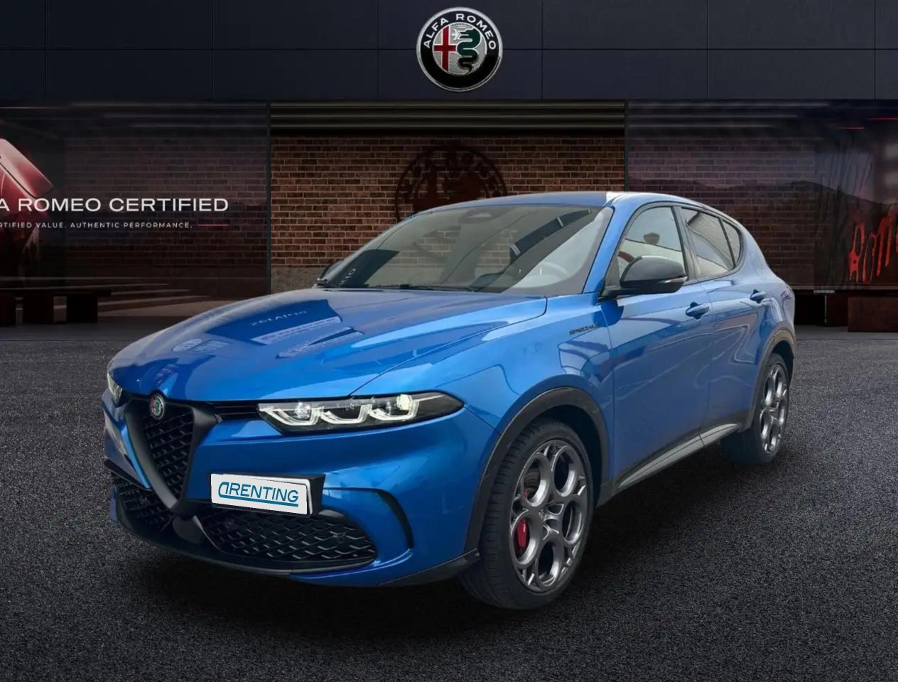 Renting Alfa Romeo Tonale 1.5 MHEV Speciale FWD Azul 2