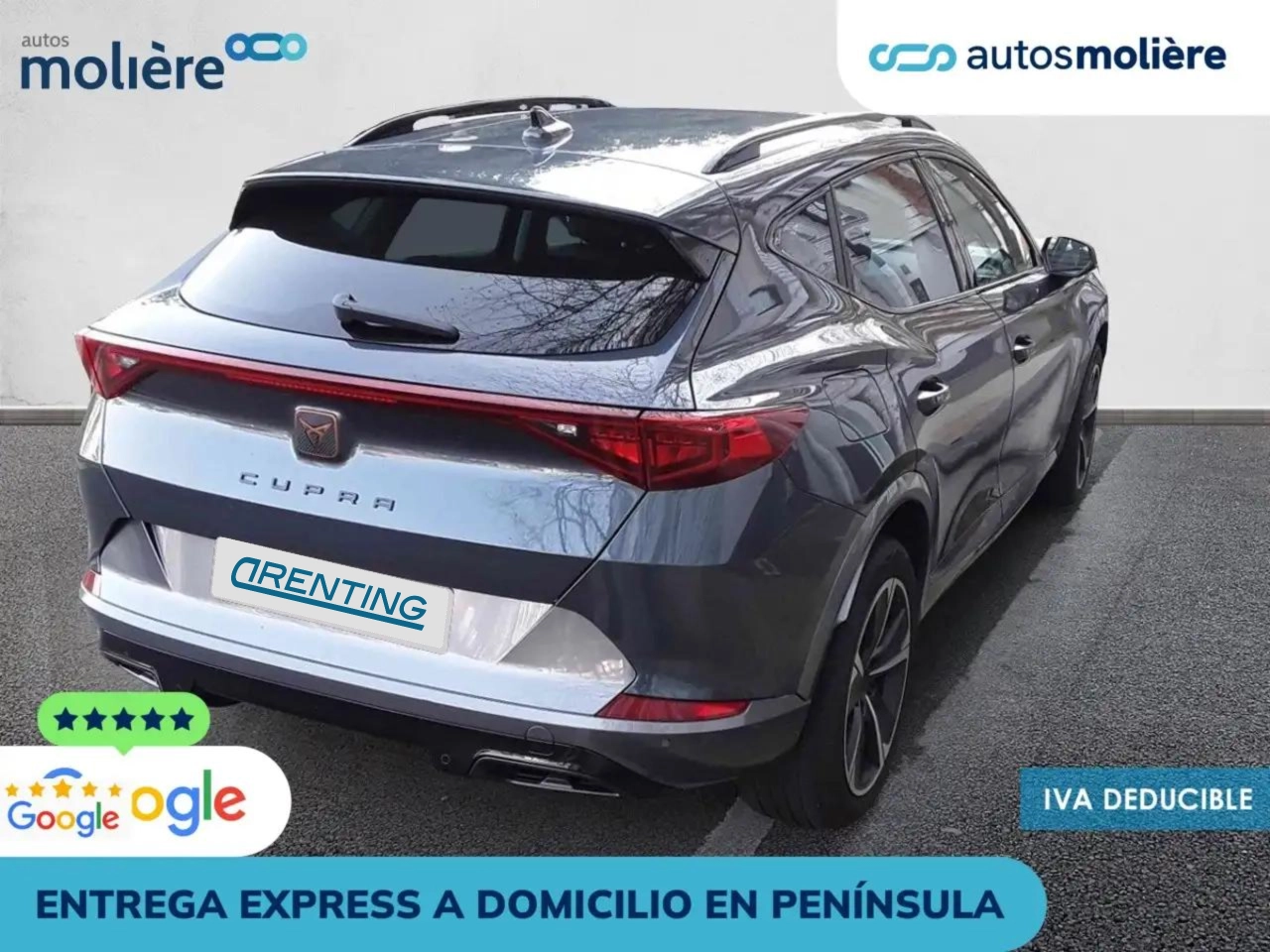 Renting CUPRA Formentor 1.5 TSI 150 DSG Gris 4 2