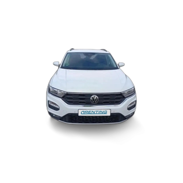 Renting Volkswagen T-Roc 1.5 TSI Advance DSG7 Blanco 1