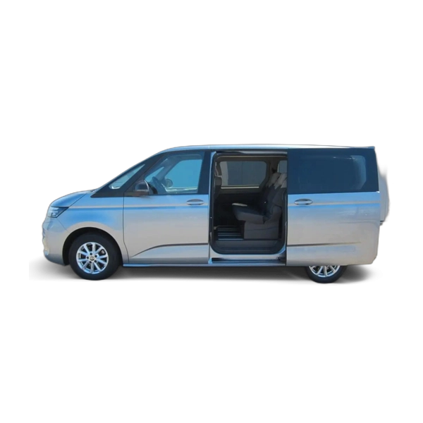 Renting Volkswagen T7 Multivan 1.5 TSI Batalla Corta Origin DSG 100kW Gris