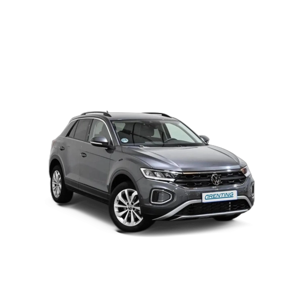 Renting Volkswagen T-Roc 1.5 TSI Life DSG7 Gris 2