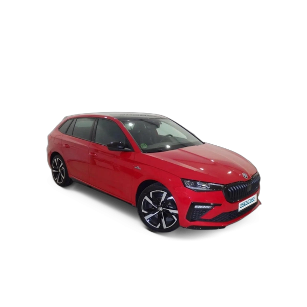 Renting Skoda Scala 1.5 TSI Monte Carlo DSG 110kW Rojo