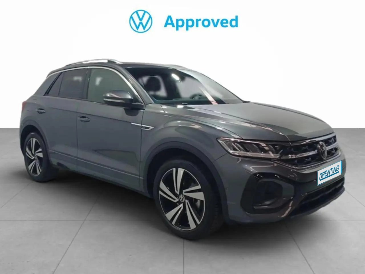 Renting Volkswagen T-Roc 1.5 TSI R-Line DSG7 Gris 1