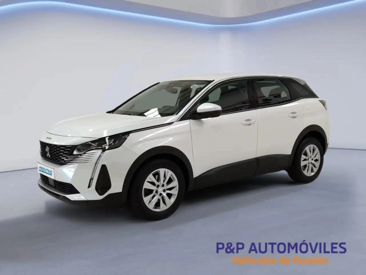 Renting Peugeot 3008 1.5BlueHDi Active Pack S&S 130 Blanco