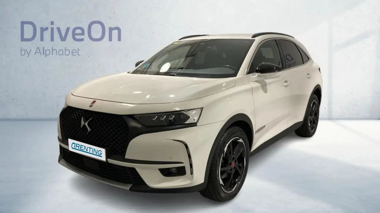 Renting DS Automobiles DS 7 Crossback 1.5BlueHDi Performance Line Blanco