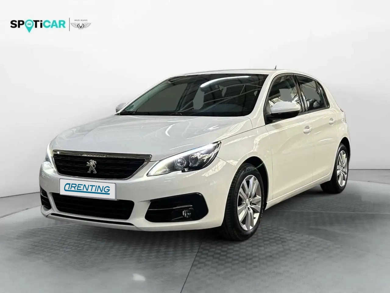 Renting Peugeot 308 1.5BlueHDi S&S Active Pack 100 Blanco