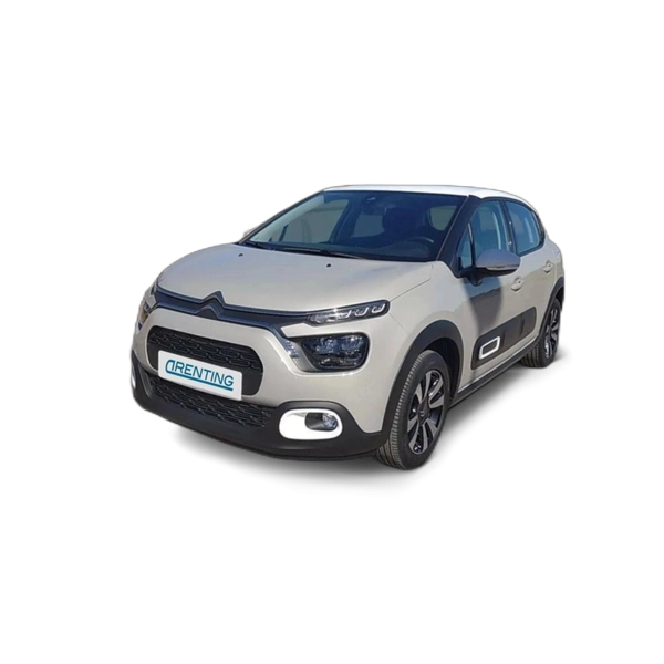 Renting Citroen C3 1.5BlueHDi S&S Feel Pack 100 Beige 1