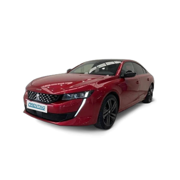 Renting Peugeot 508 1.5BlueHDi S&S GT EAT8 130 Rojo 2