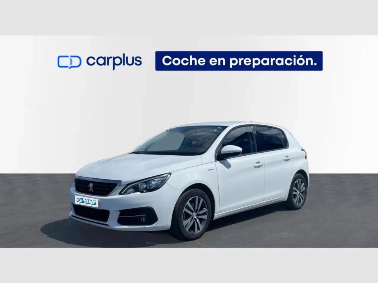 Renting Peugeot 308 1.5BlueHDi S&S Style 130 Blanco