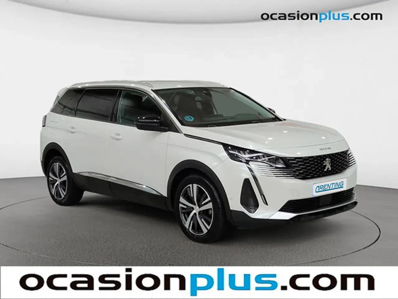 Renting Peugeot 5008 1.6 BlueHDI Allure 7 pl. 120 Blanco 2