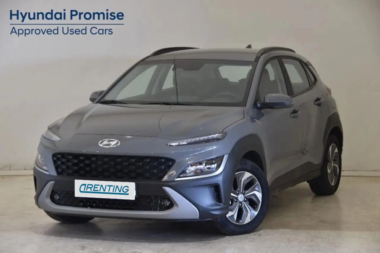 Renting Hyundai KONA 1.6 GDI HEV Maxx DCT Gris 1