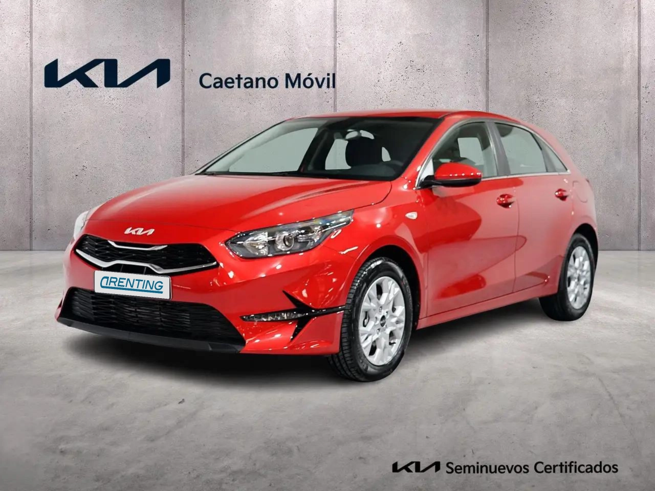 Renting Kia Ceed / cee’d 1.6 MHEV iMT Drive 136 Rojo 1