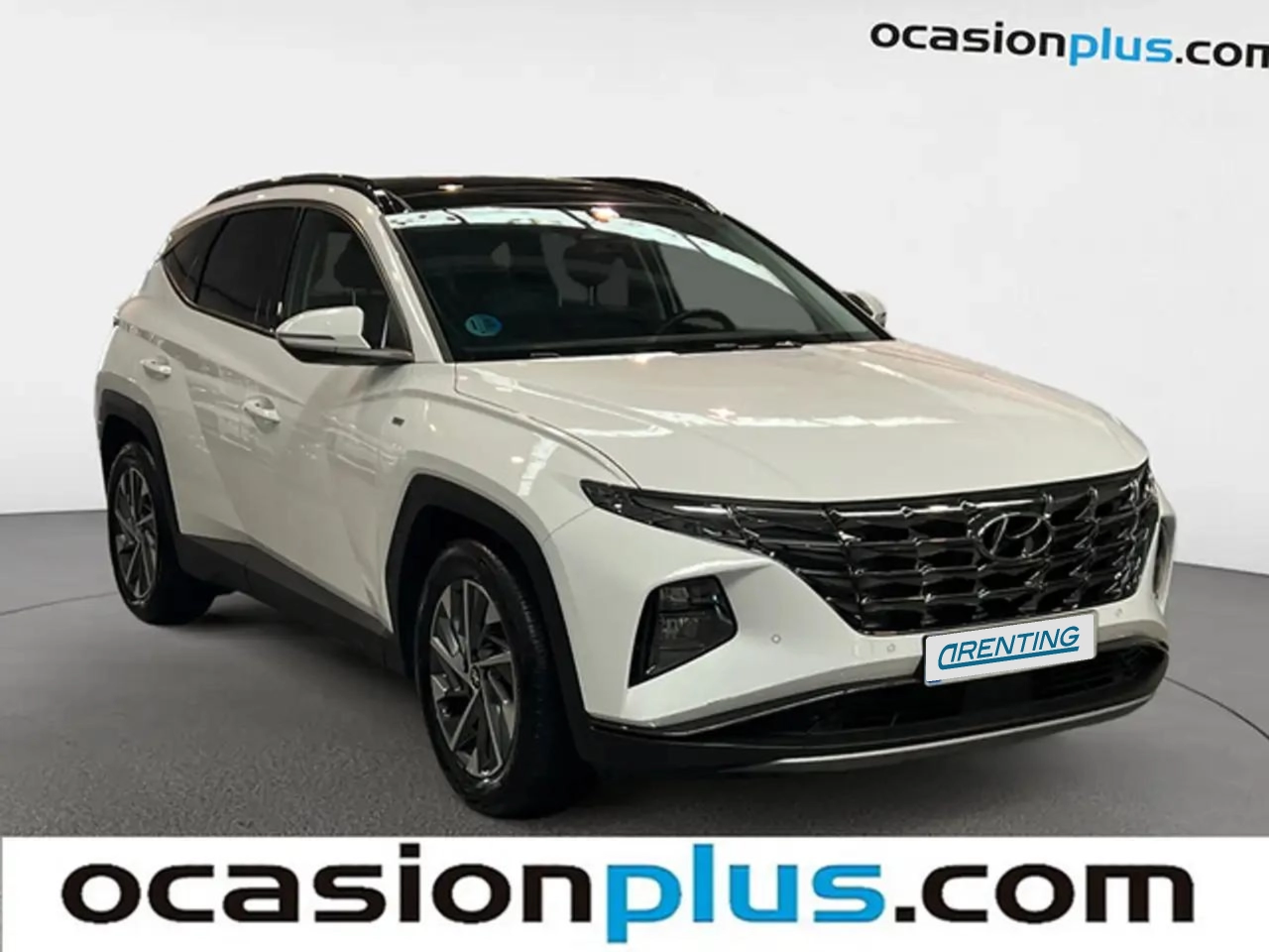 Renting Hyundai TUCSON 1.6 TGDI 48V Tecno Sky 4×2 Blanco 1