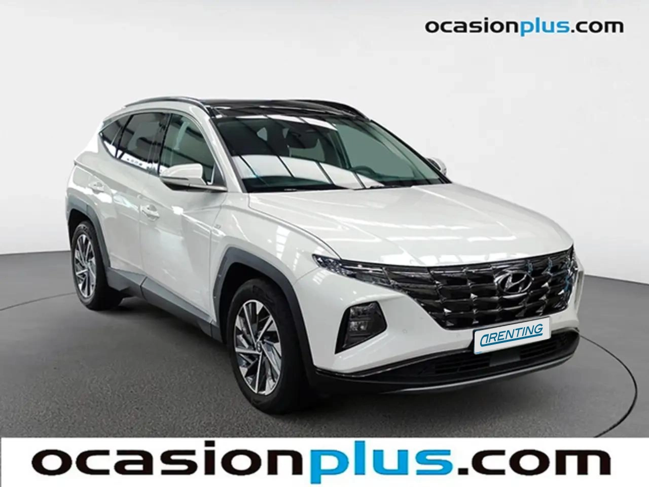 Renting Hyundai TUCSON 1.6 TGDI 48V Tecno Sky 4×2 DT Blanco 3